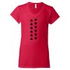 Women's Softstyle® V-Neck T-Shirt Thumbnail