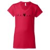 Women's Softstyle® V-Neck T-Shirt Thumbnail