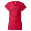 Women's Softstyle® V-Neck T-Shirt Thumbnail