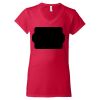 Women's Softstyle® V-Neck T-Shirt Thumbnail