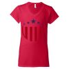 Women's Softstyle® V-Neck T-Shirt Thumbnail