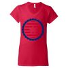 Women's Softstyle® V-Neck T-Shirt Thumbnail