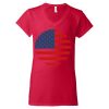 Women's Softstyle® V-Neck T-Shirt Thumbnail