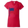 Women's Softstyle® V-Neck T-Shirt Thumbnail