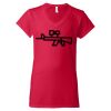 Women's Softstyle® V-Neck T-Shirt Thumbnail