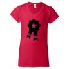 Women's Softstyle® V-Neck T-Shirt Thumbnail
