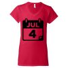 Women's Softstyle® V-Neck T-Shirt Thumbnail