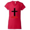 Women's Softstyle® V-Neck T-Shirt Thumbnail