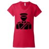 Women's Softstyle® V-Neck T-Shirt Thumbnail