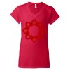 Women's Softstyle® V-Neck T-Shirt Thumbnail
