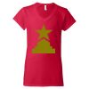 Women's Softstyle® V-Neck T-Shirt Thumbnail