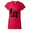 Women's Softstyle® V-Neck T-Shirt Thumbnail
