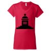 Women's Softstyle® V-Neck T-Shirt Thumbnail