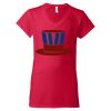 Women's Softstyle® V-Neck T-Shirt Thumbnail