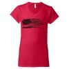 Women's Softstyle® V-Neck T-Shirt Thumbnail