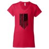 Women's Softstyle® V-Neck T-Shirt Thumbnail