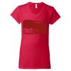 Women's Softstyle® V-Neck T-Shirt Thumbnail