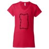 Women's Softstyle® V-Neck T-Shirt Thumbnail