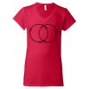 Women's Softstyle® V-Neck T-Shirt Thumbnail