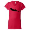 Women's Softstyle® V-Neck T-Shirt Thumbnail