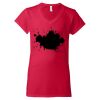 Women's Softstyle® V-Neck T-Shirt Thumbnail