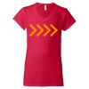 Women's Softstyle® V-Neck T-Shirt Thumbnail