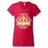 Women's Softstyle® V-Neck T-Shirt Thumbnail