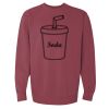 Unisex Garment-Dyed Crewneck Sweatshirt Thumbnail