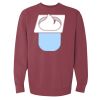 Unisex Garment-Dyed Crewneck Sweatshirt Thumbnail