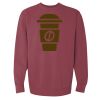 Unisex Garment-Dyed Crewneck Sweatshirt Thumbnail