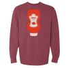 Unisex Garment-Dyed Crewneck Sweatshirt Thumbnail