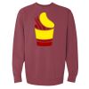 Unisex Garment-Dyed Crewneck Sweatshirt Thumbnail