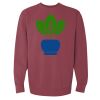 Unisex Garment-Dyed Crewneck Sweatshirt Thumbnail