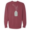 Unisex Garment-Dyed Crewneck Sweatshirt Thumbnail
