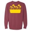 Unisex Garment-Dyed Crewneck Sweatshirt Thumbnail