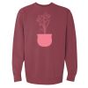Unisex Garment-Dyed Crewneck Sweatshirt Thumbnail