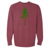 Unisex Garment-Dyed Crewneck Sweatshirt Thumbnail