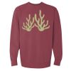 Unisex Garment-Dyed Crewneck Sweatshirt Thumbnail