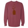 Unisex Garment-Dyed Crewneck Sweatshirt Thumbnail