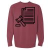 Unisex Garment-Dyed Crewneck Sweatshirt Thumbnail