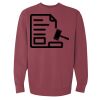 Unisex Garment-Dyed Crewneck Sweatshirt Thumbnail