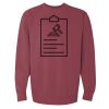Unisex Garment-Dyed Crewneck Sweatshirt Thumbnail