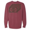 Unisex Garment-Dyed Crewneck Sweatshirt Thumbnail