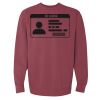 Unisex Garment-Dyed Crewneck Sweatshirt Thumbnail