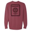 Unisex Garment-Dyed Crewneck Sweatshirt Thumbnail