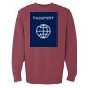 Unisex Garment-Dyed Crewneck Sweatshirt Thumbnail