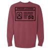 Unisex Garment-Dyed Crewneck Sweatshirt Thumbnail
