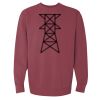 Unisex Garment-Dyed Crewneck Sweatshirt Thumbnail