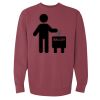Unisex Garment-Dyed Crewneck Sweatshirt Thumbnail