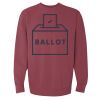 Unisex Garment-Dyed Crewneck Sweatshirt Thumbnail